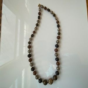 28" beaded necklace